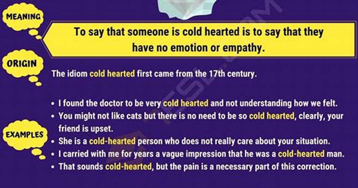 What Does Bad-Hearted Meaning?