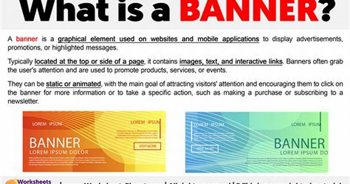 What Does Banner Mean?