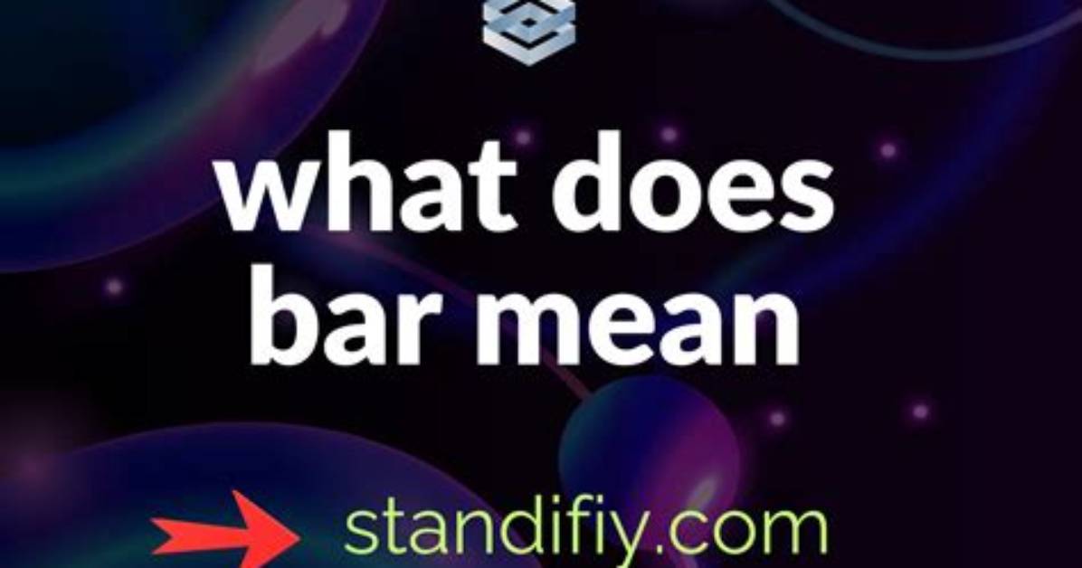 What Does Bar Mean for Dogs