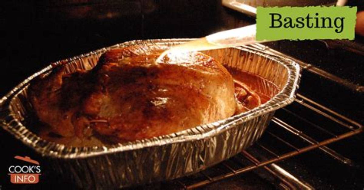 What Does Baste with Sauce Mean?