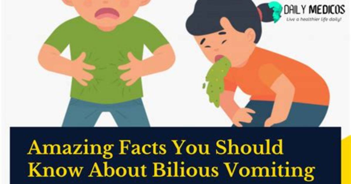 What Does Bilious Vomiting Indicate