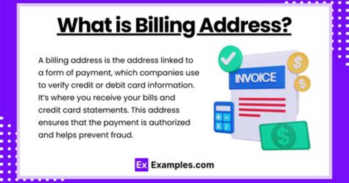 What Does Billing Address Mean