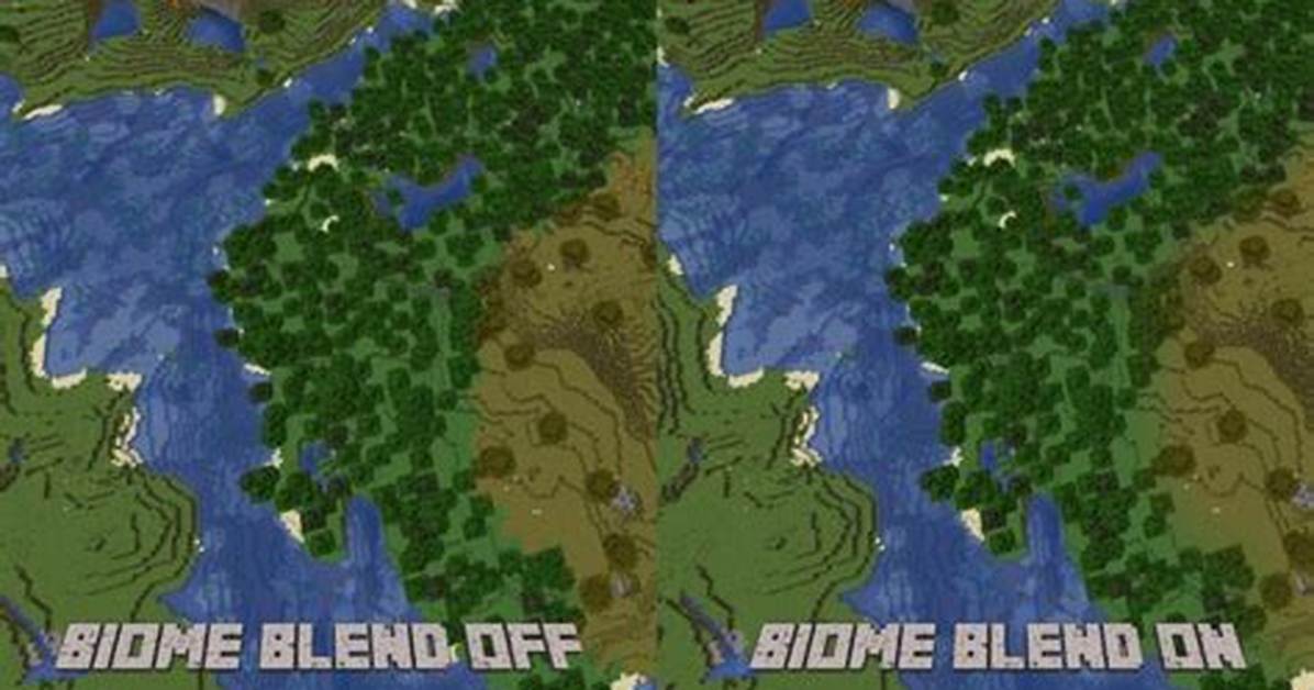 What Does Biome Blend Do in Minecraft