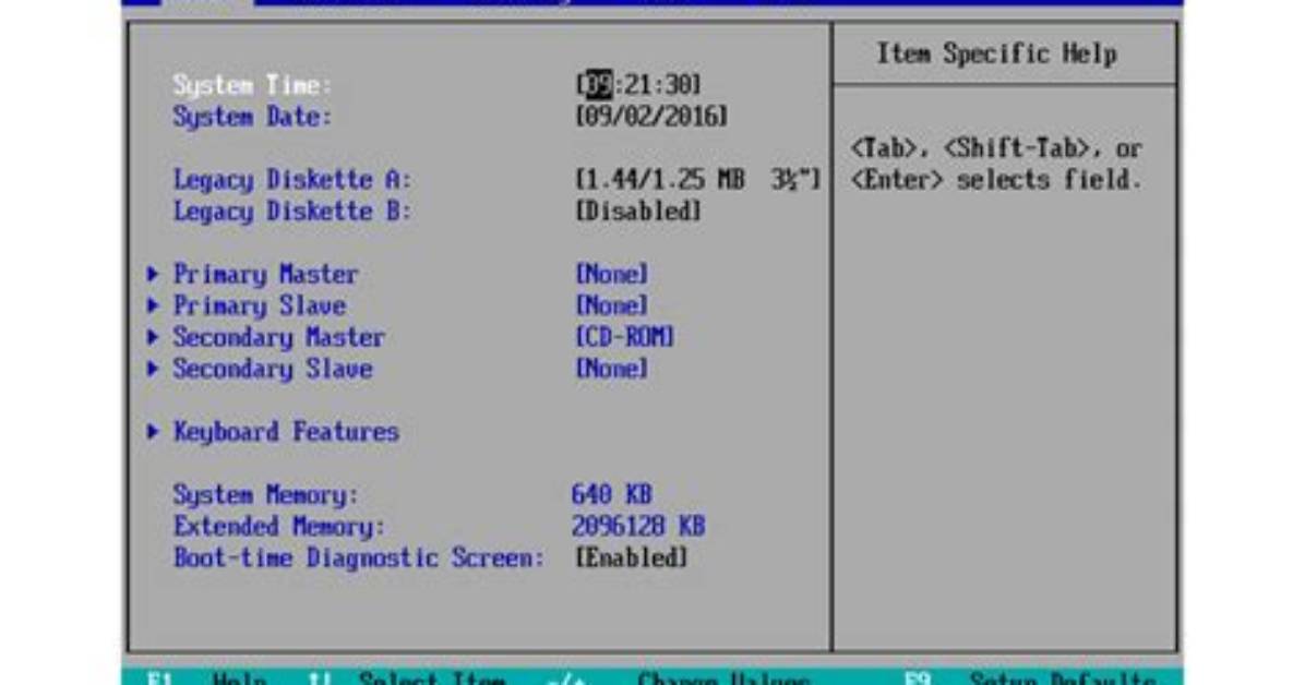 What Does Bios Setup Utility Mean?