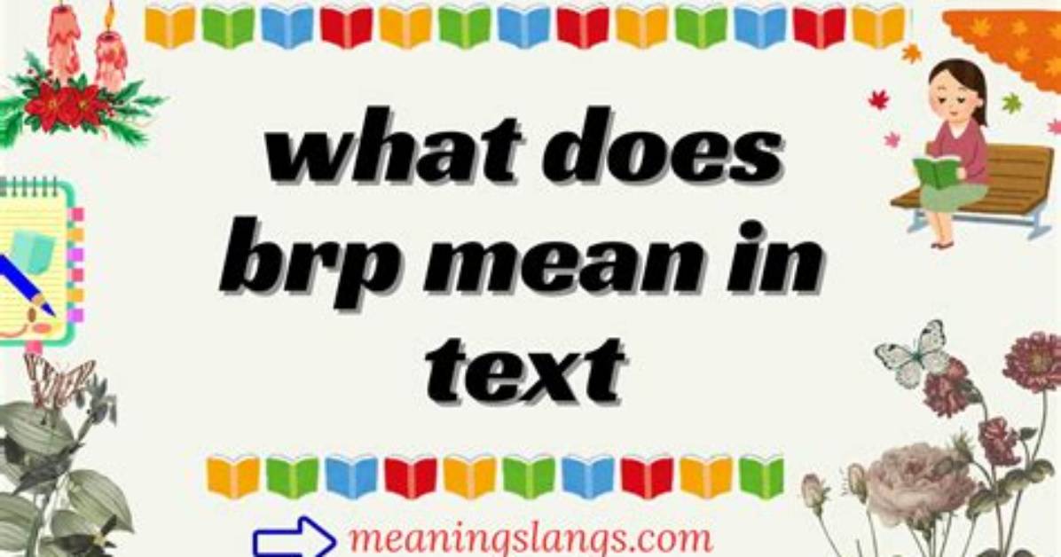 What Does Brp Mean in Lmc