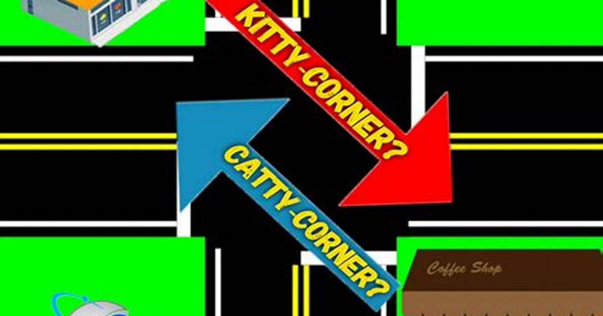What Does Catty Corner Mean?