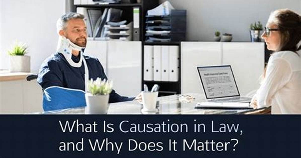 What Does Causation Mean in Law