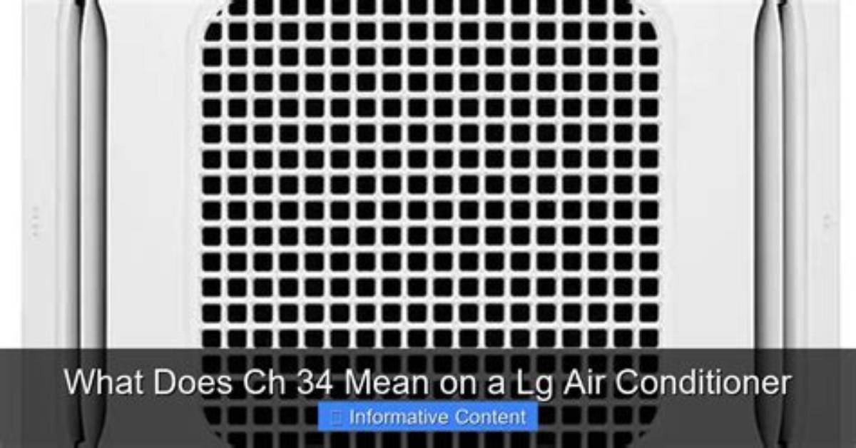What Does Chapter 34 Mean on Lg Ac