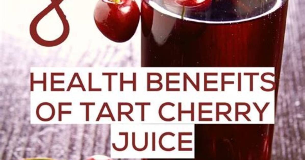 What Does Cherry Juice Do