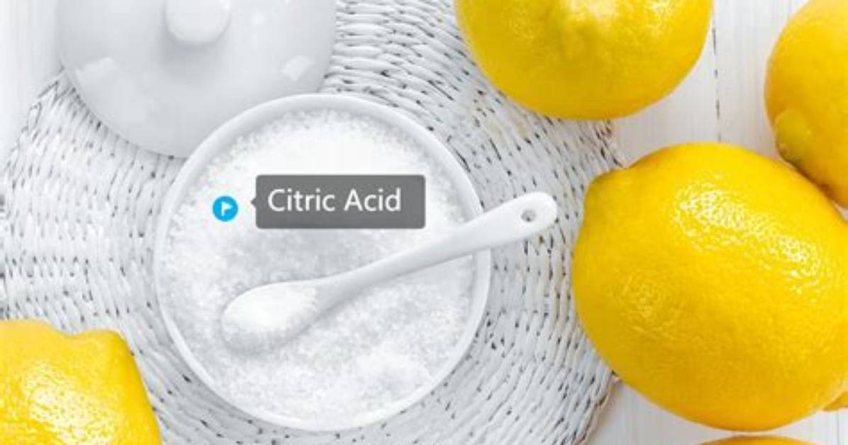 What Does Citric Acid Clean