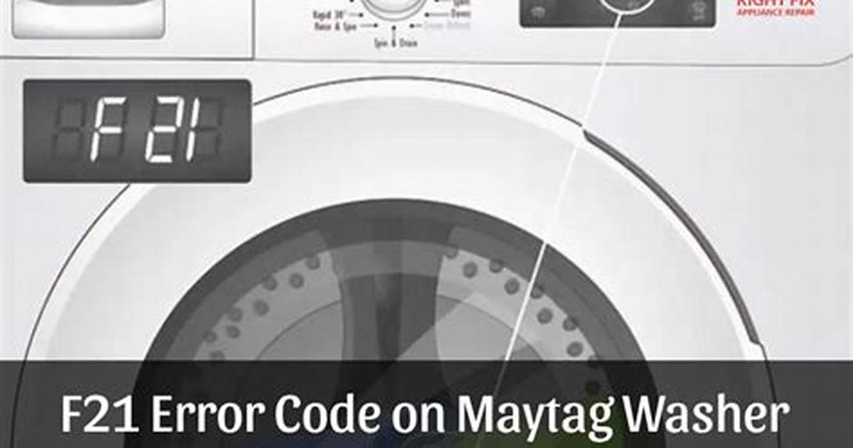 What Does Code F01 Mean on Maytag Dryer