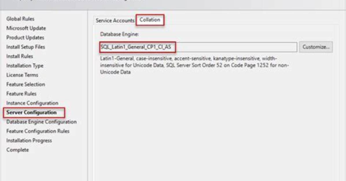 What Does 'Collate Sql_Latin1_General_Cp1_Ci_As' Do?