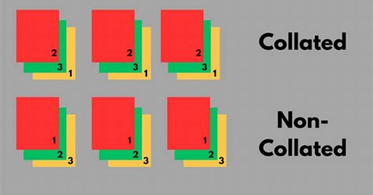 What Does Collation Mean?