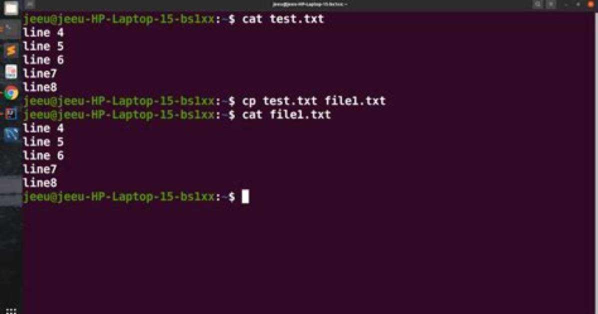 What Does Cp Do in Linux?