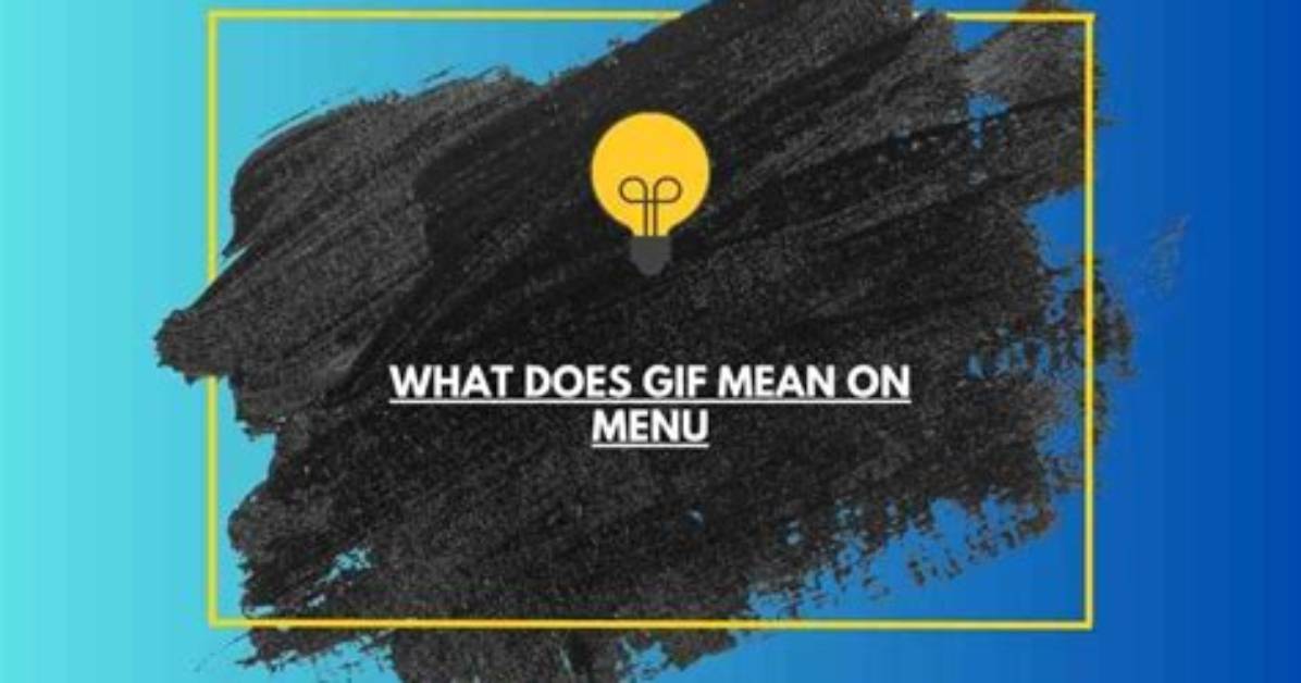 What Does Create Gif Mean?