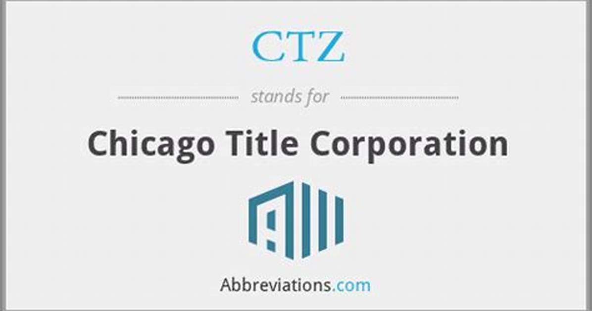 What Does Ctz Stand for?