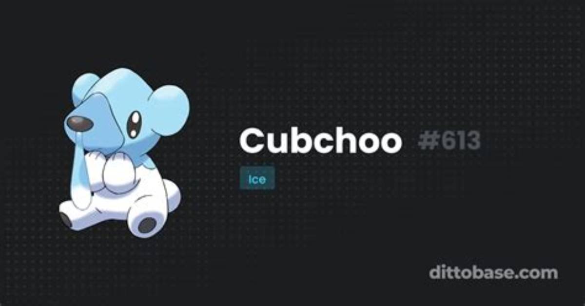 What Does Cubchoo Evolve Into