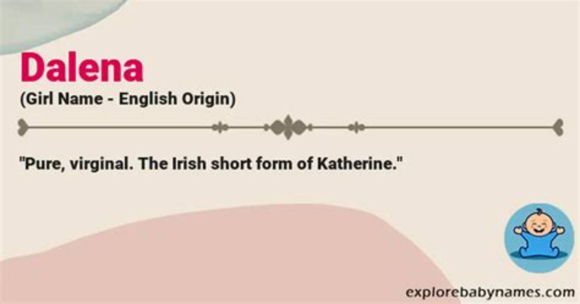 What Does Dalena Mean?