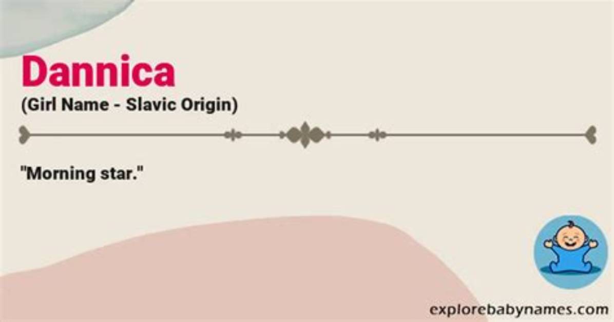What Does Dannica Mean?