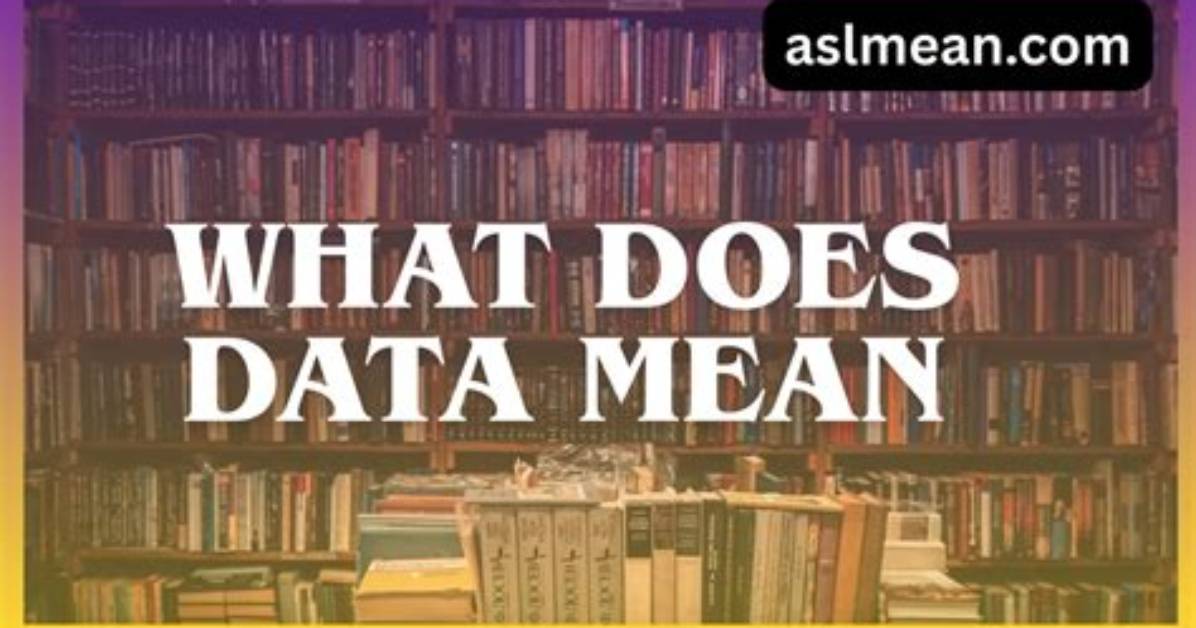 What Does "Data Massage" Mean?