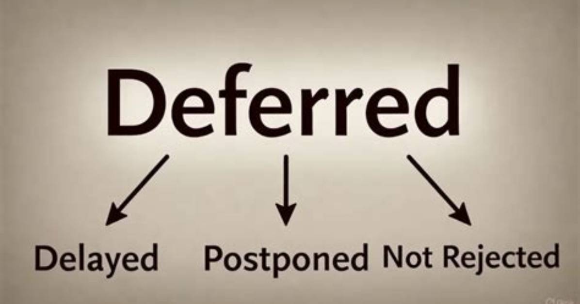 What Does Deferred Principal Mean