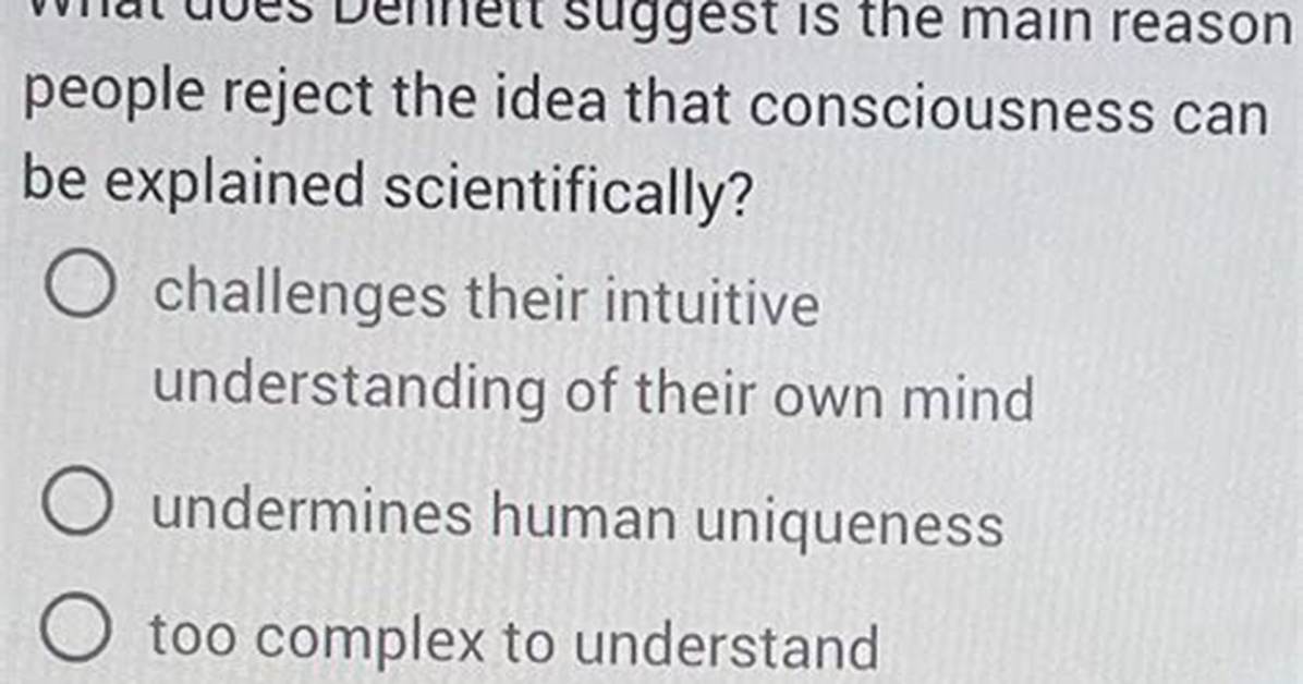 What Does Dennett Believe?