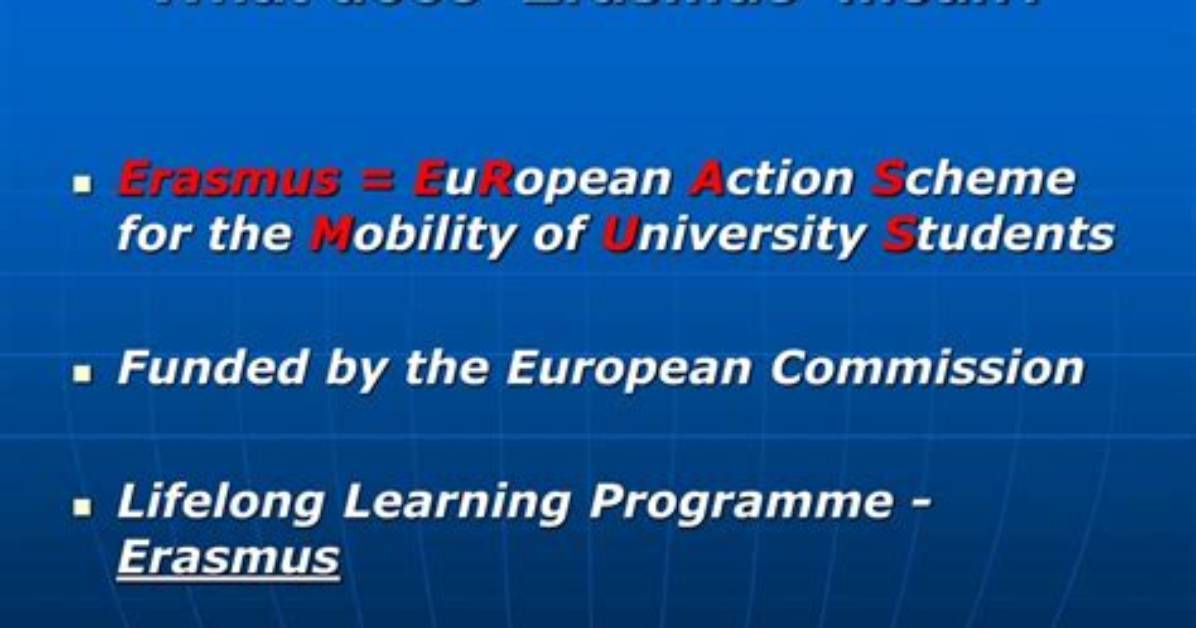 What Does Desiderius Erasmus Mean