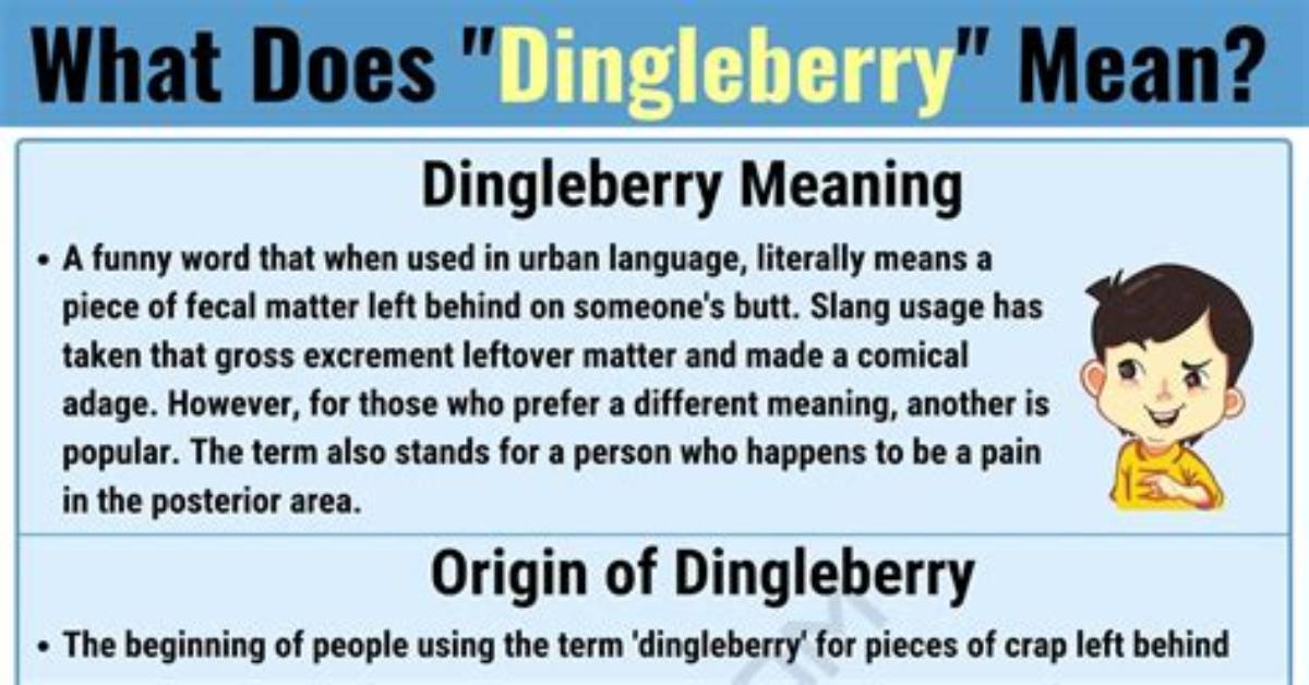 What Does Dinkleberry Mean?