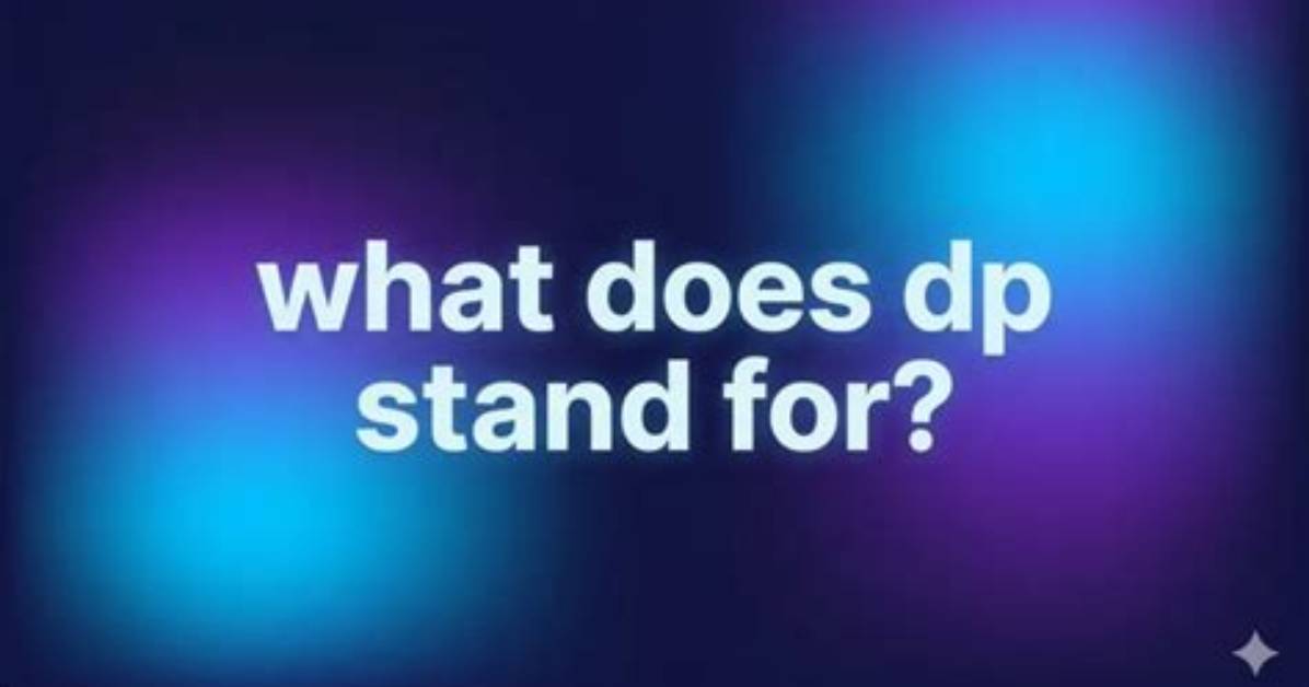 What Does Dp Stand for in Soccer