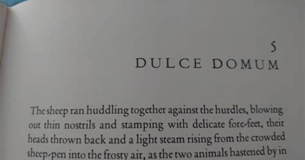 What Does Dulce Domum Mean?