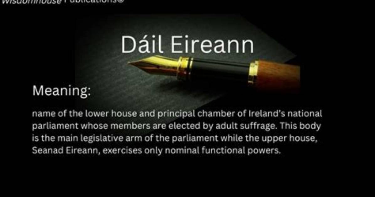 What Does Eireann Mean?
