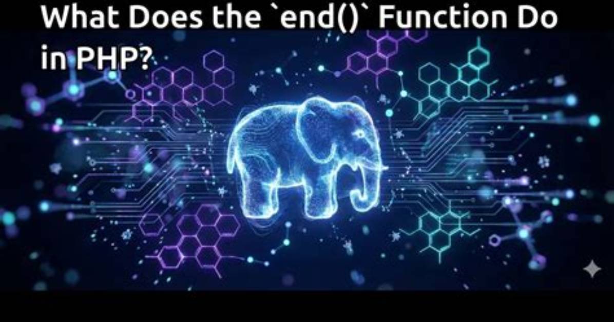 What Does End=' ' Exactly Do?