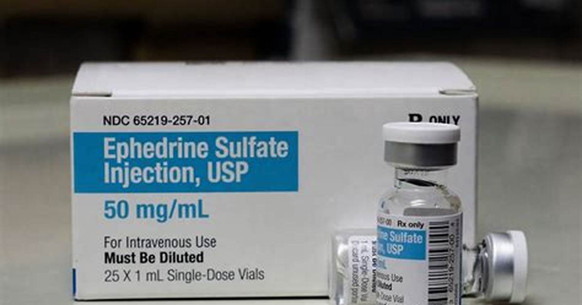 What Does Ephedrine Look Like?