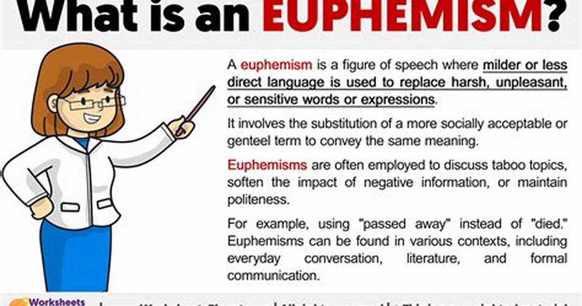 What Does Euphemistically Mean?