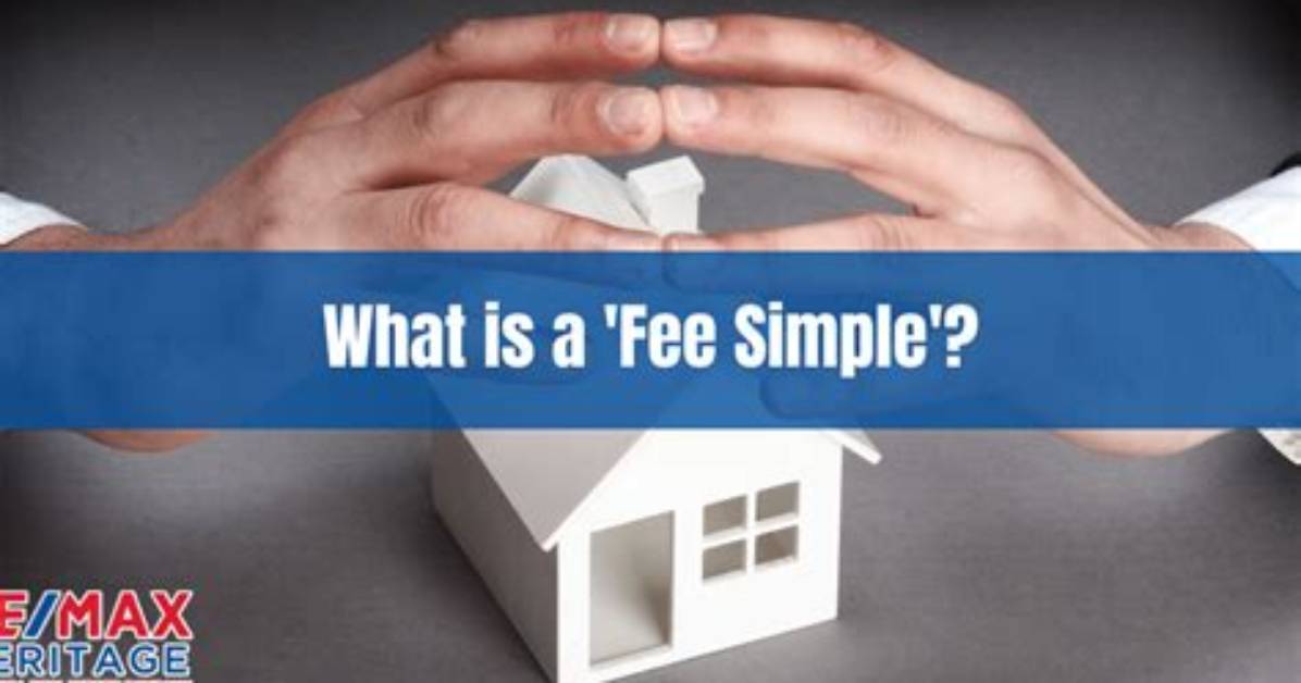 What Does Fee Simple Mean When Buying a House
