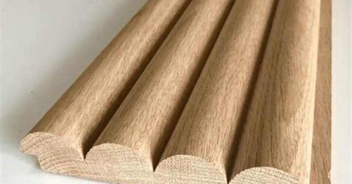 What Does Fluted Wood Mean