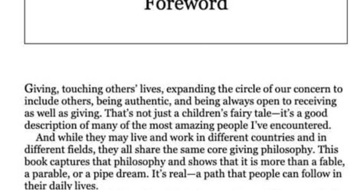 What Does Foreword Mean?