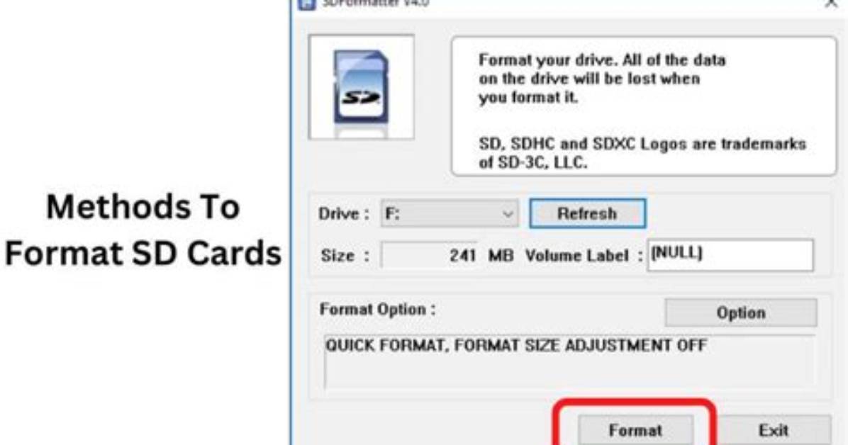 What Does Formatting an Sd Card Do?