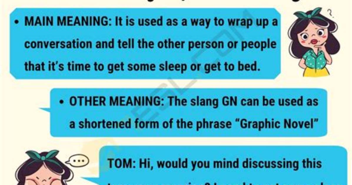 What Does Gn Really Mean? Tiktok vs Texting Talk Explained!