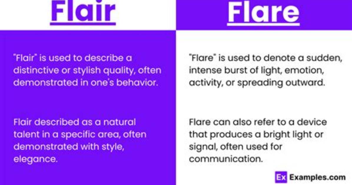 What Does Having a Flare Mean?