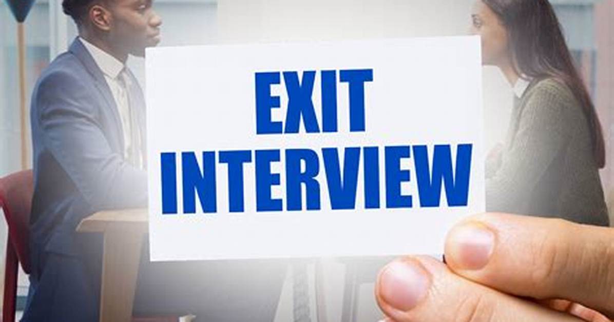What Does Hr Do with Exit Interviews