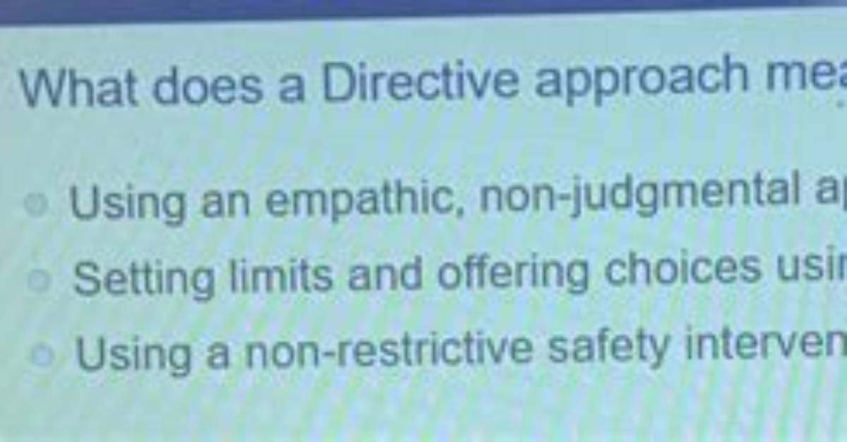 What Does Indirect Approach Mean