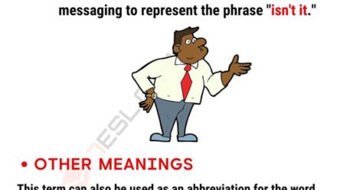 What Does Int & Mean