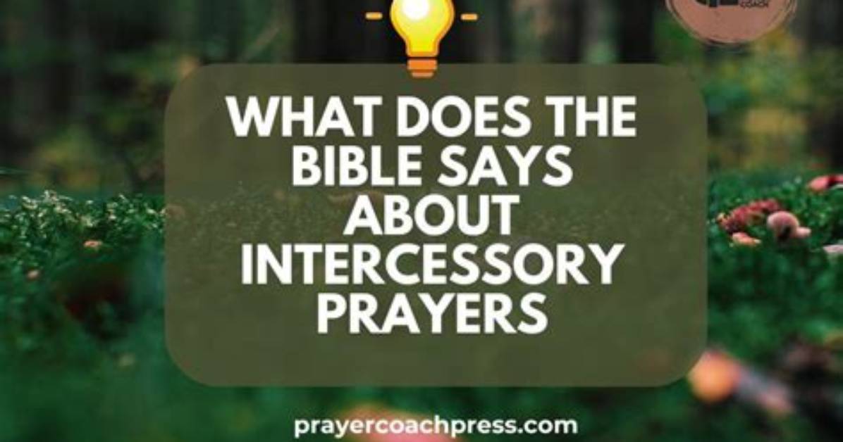 What Does Intercessory Prayer Do?