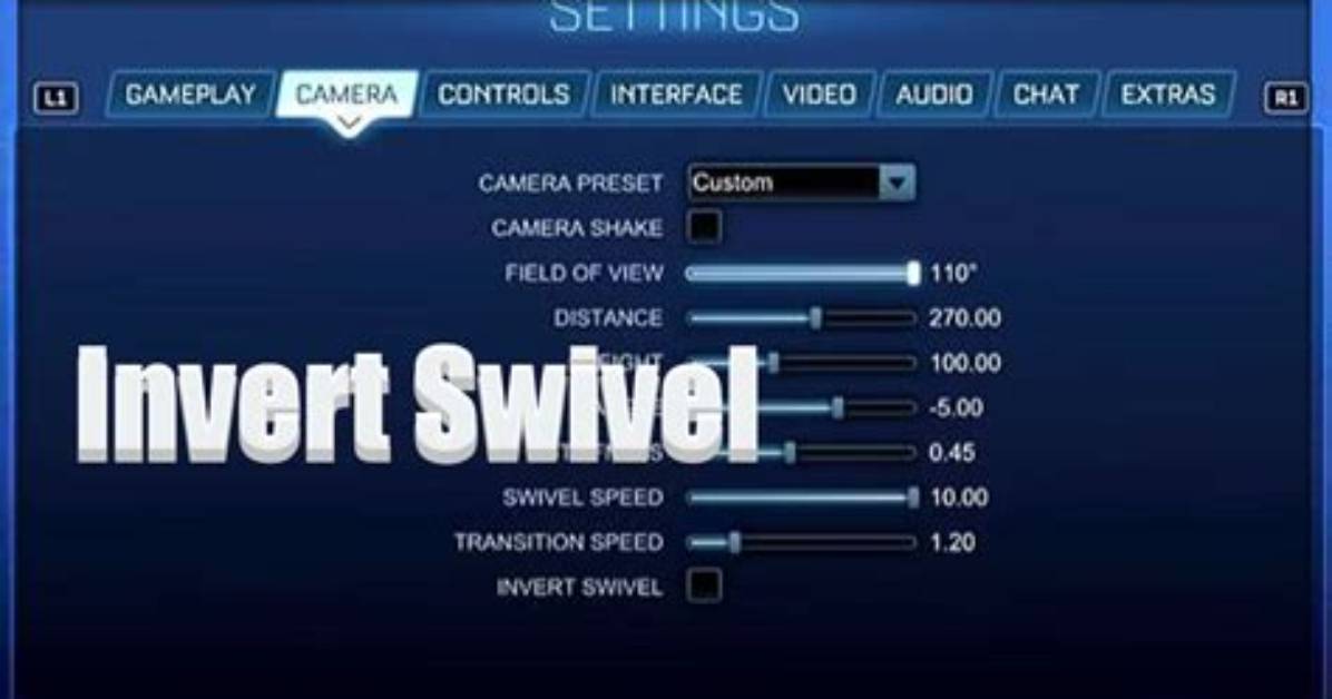 What Does Invert Swivel Do in Rocket League