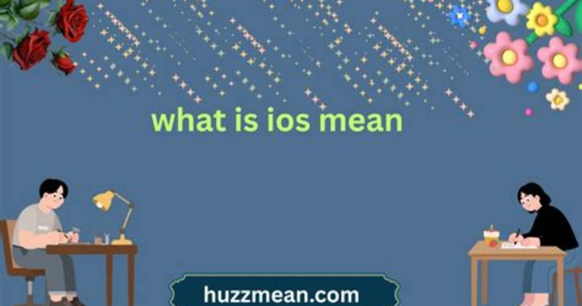 What Does iOS Mean When Texting?