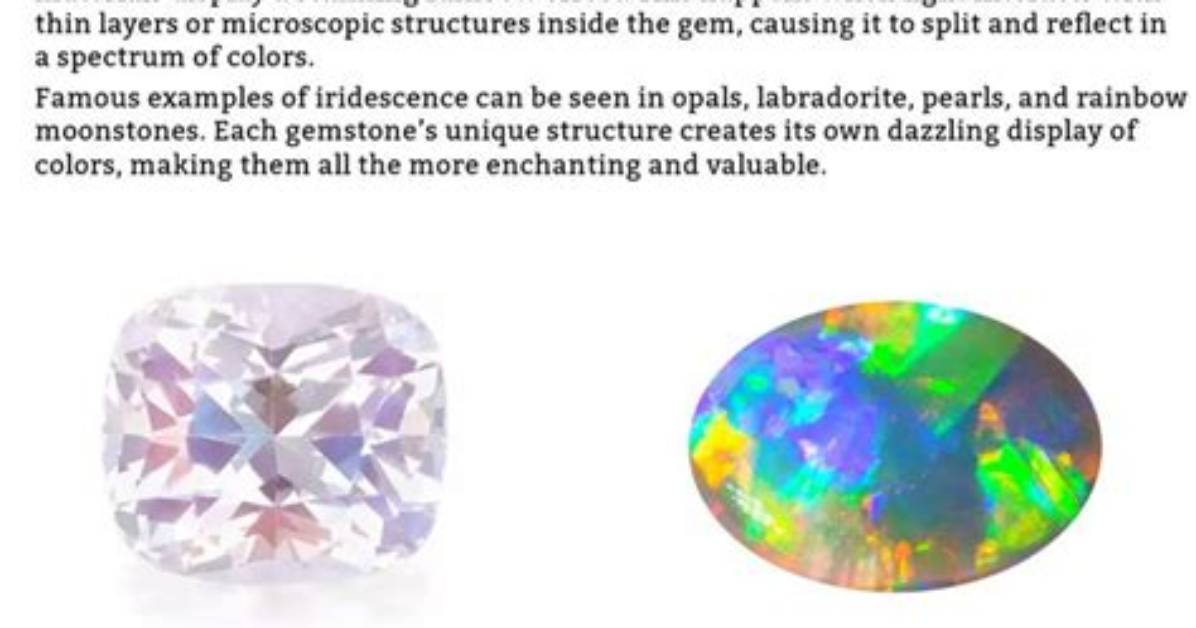 What Does Iridescent Mean?