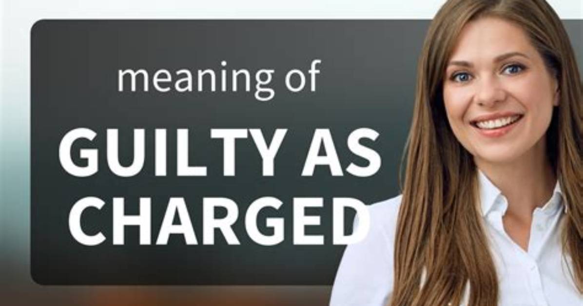 What Does It Mean to Be Charged?