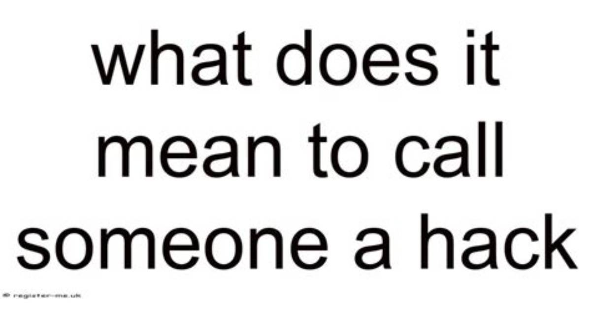What Does It Mean to Call Someone Blue?