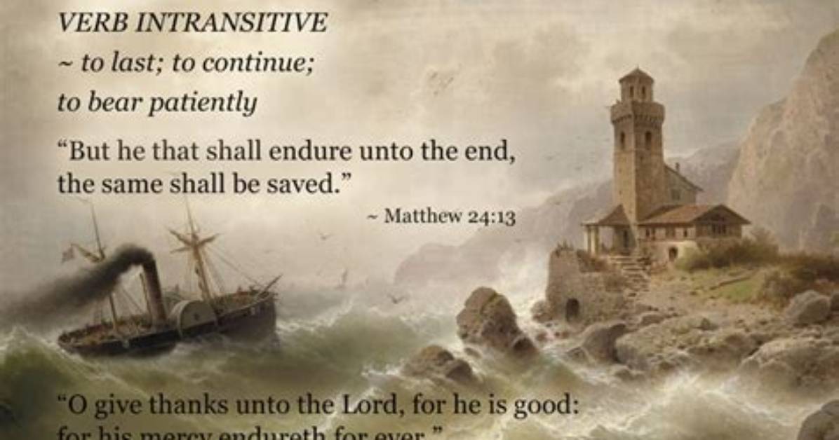 What Does It Mean to Long Endure